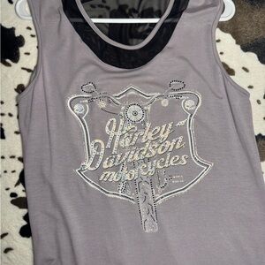Harley-Davidson Silver Tank Top